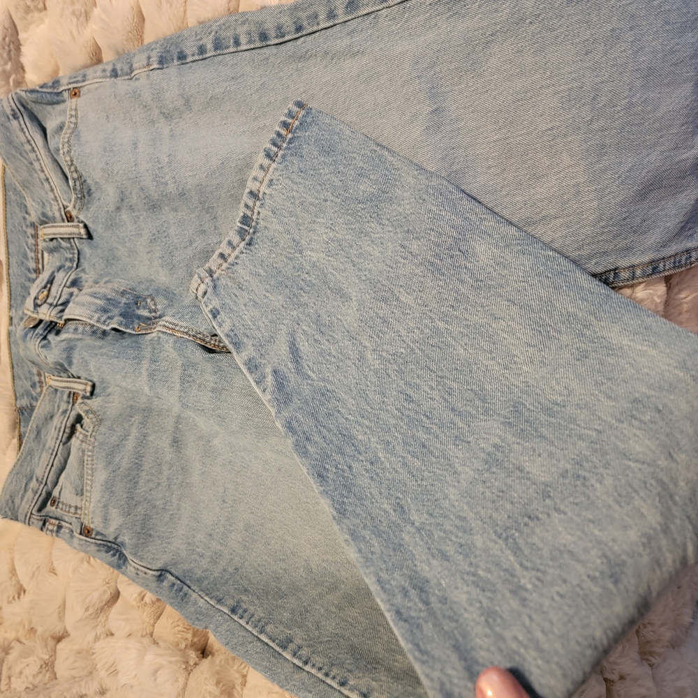 Levi's Light Blue Straight Leg Jeans